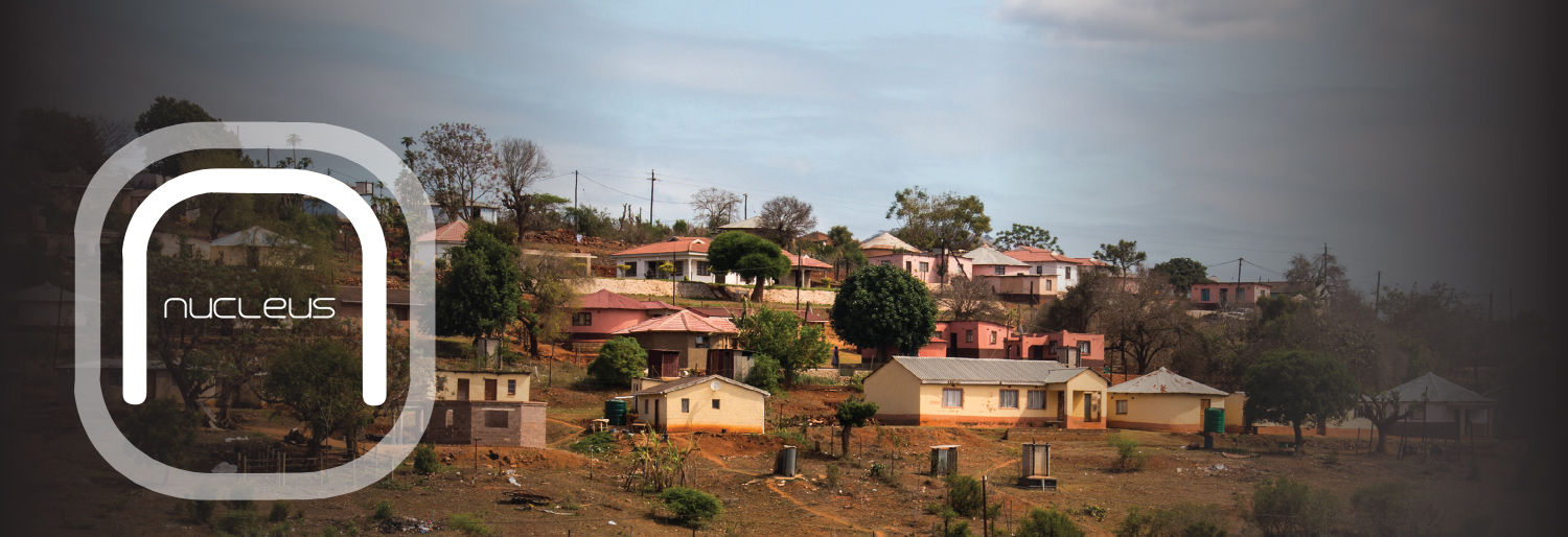 African town