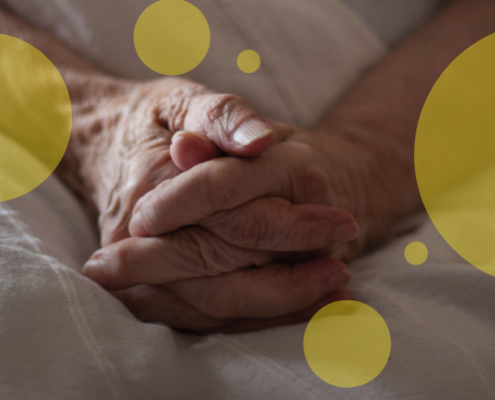 elderly hands