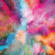 multi colour sky