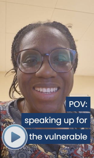 speaking up for the vulnerable