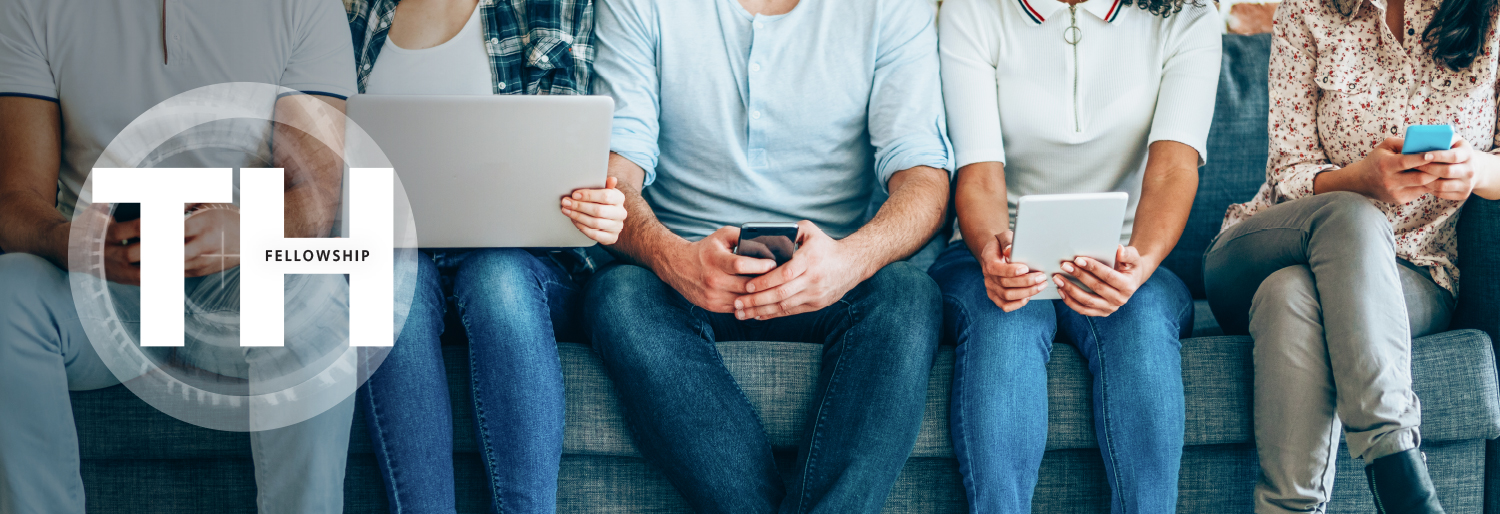 people using electronic devices